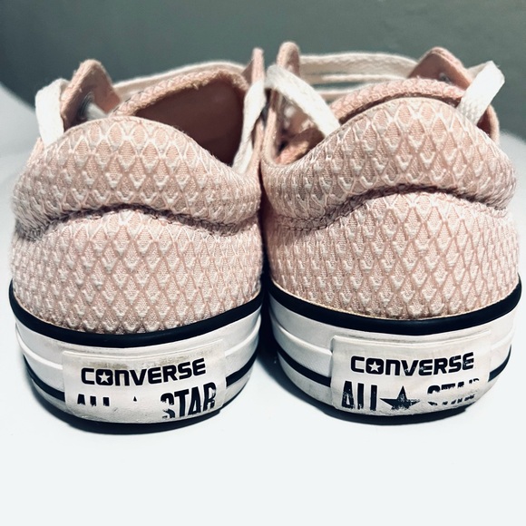 💥Unique light pink - peach Converse shoes - Picture 4 of 9